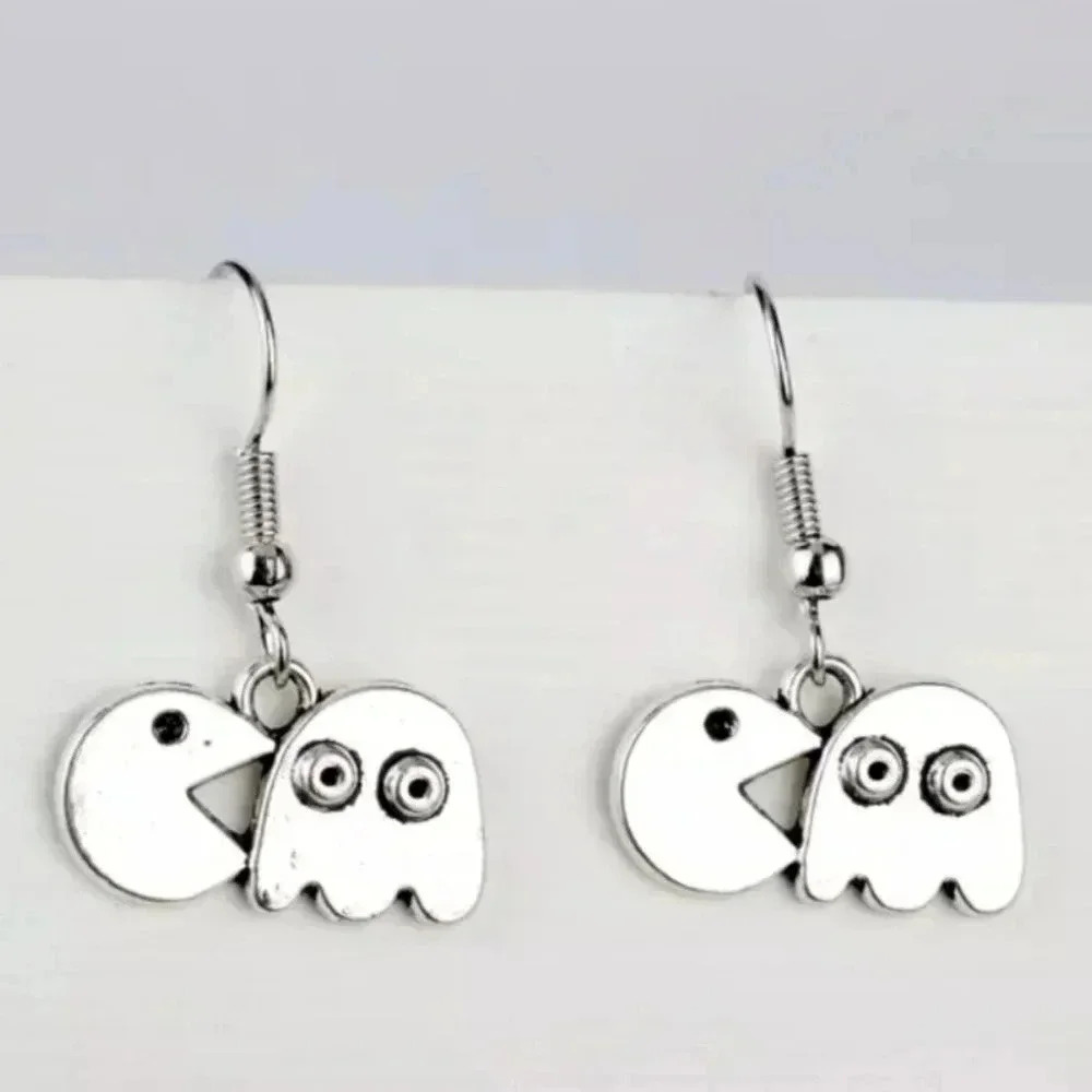 Pacman hot video game Earring